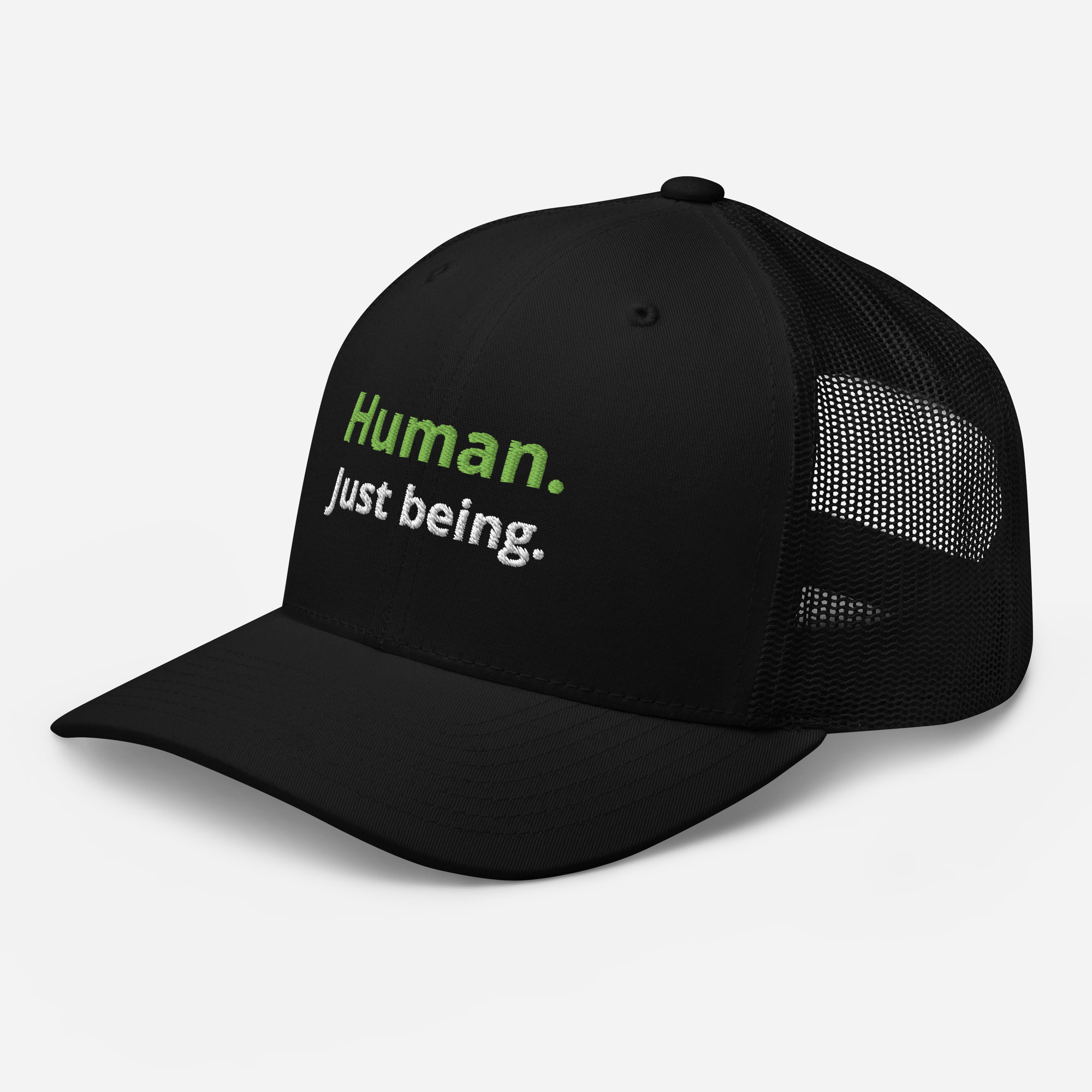 "Human Just Being" Trucker Cap - Image 2